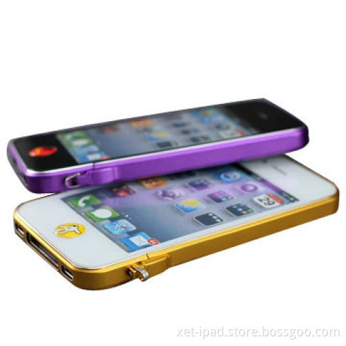 Bumper Case for iPhone 4/4s, Aluminum Alloy Metal Frame